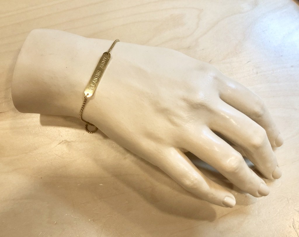 MEDICAL INFORMATION BRACELET - Stainless Steel in your choice of rose, yellow or steel - Engraved with your text