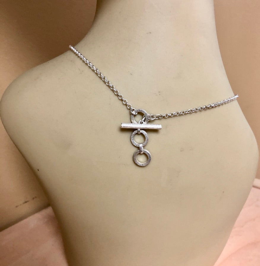 Ruby Rough Gemstone Trio Pendant