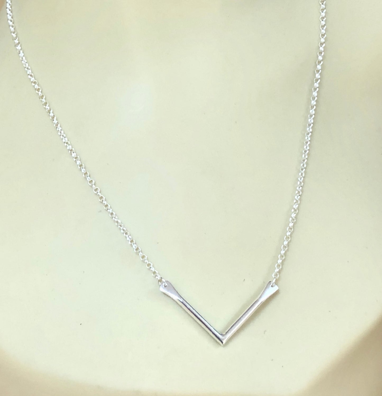 Chevron V Necklace