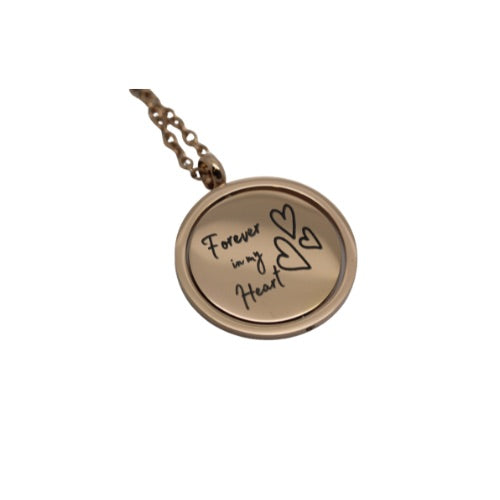 Custom Engraved Reversible Pendant - Engraved with actual Paw, Nose, Handwriting or Fingerprint