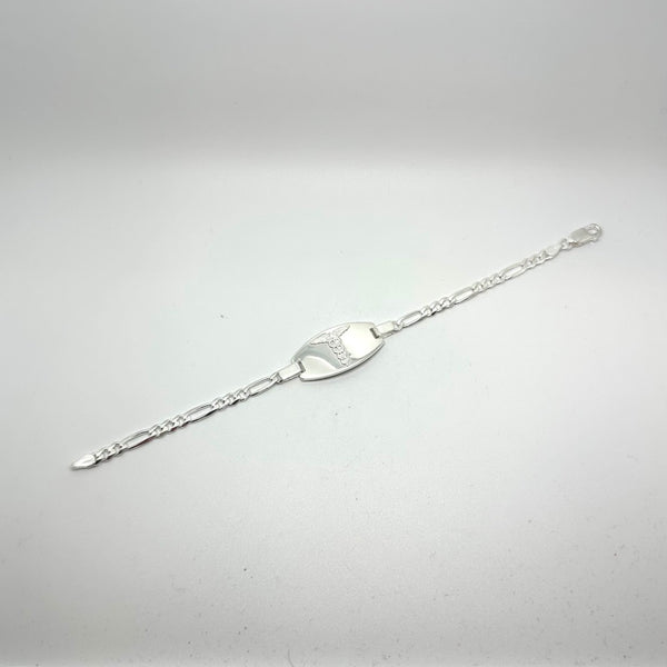 Medical Information Bracelet - Sterling Silver