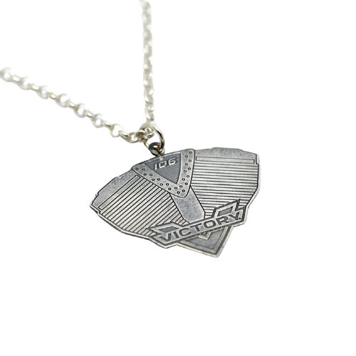 Sterling Silver Victory Pendant and Chain