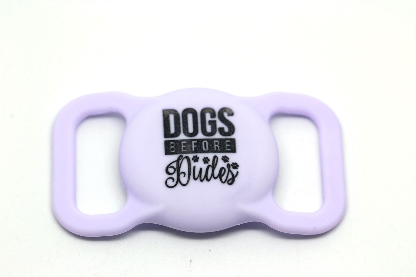 Funny Sayings Silicone AirTag Holder - for Pet Collars and more!