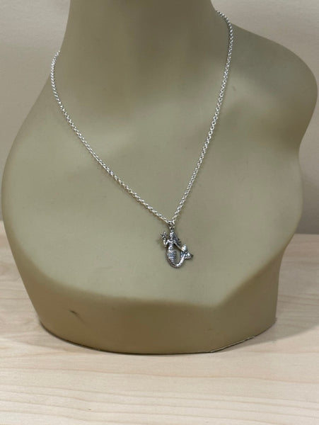 Mermaid Pendant and Chain - Sterling Silver