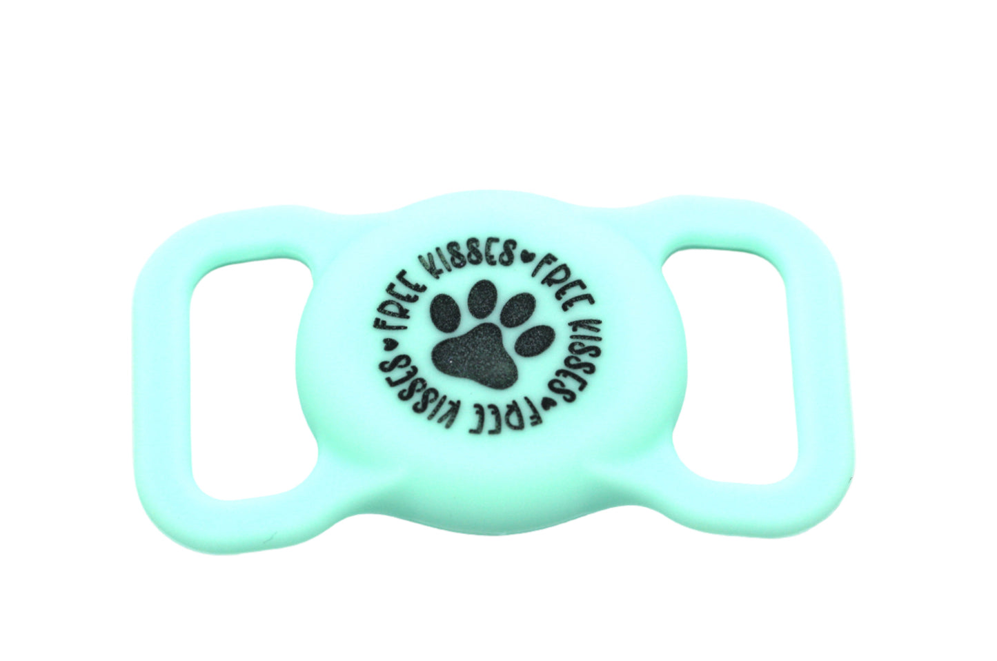 Funny Sayings Silicone AirTag Holder - for Pet Collars and more!