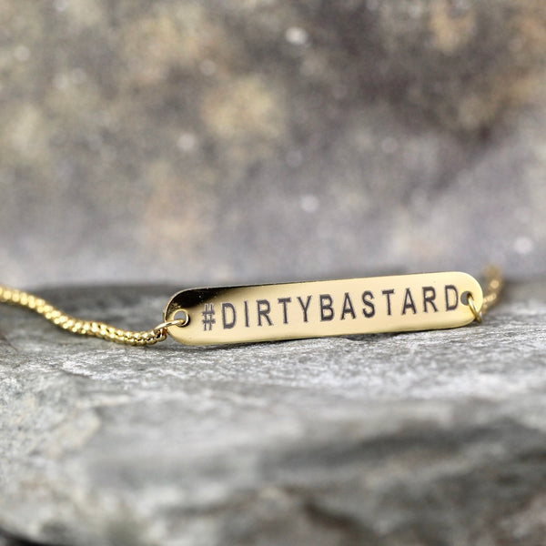 #DIRTYBASTARD bracelet - a Go Clean Co collaboration - #yyc small business