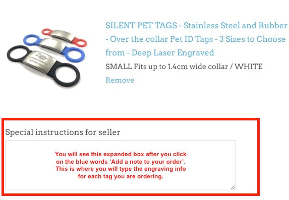 SILENT PET TAGS - Stainless Steel and Silicone - Over the collar Pet ID Tags - 3 Sizes to Choose from - Deep Laser Engraved