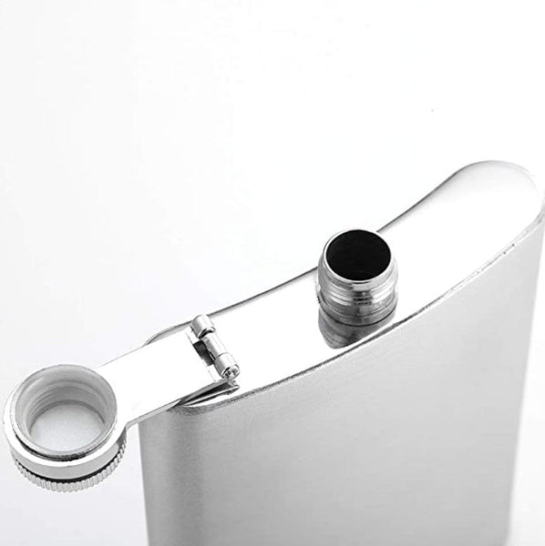 Victory Motorcycles Stainless Steel Flask - "V" style