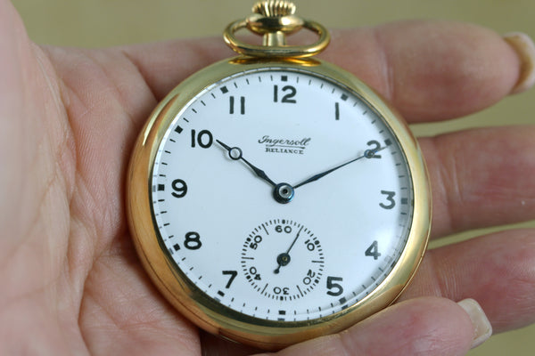 Vintage Ingersoll Reliance Pocket Watch