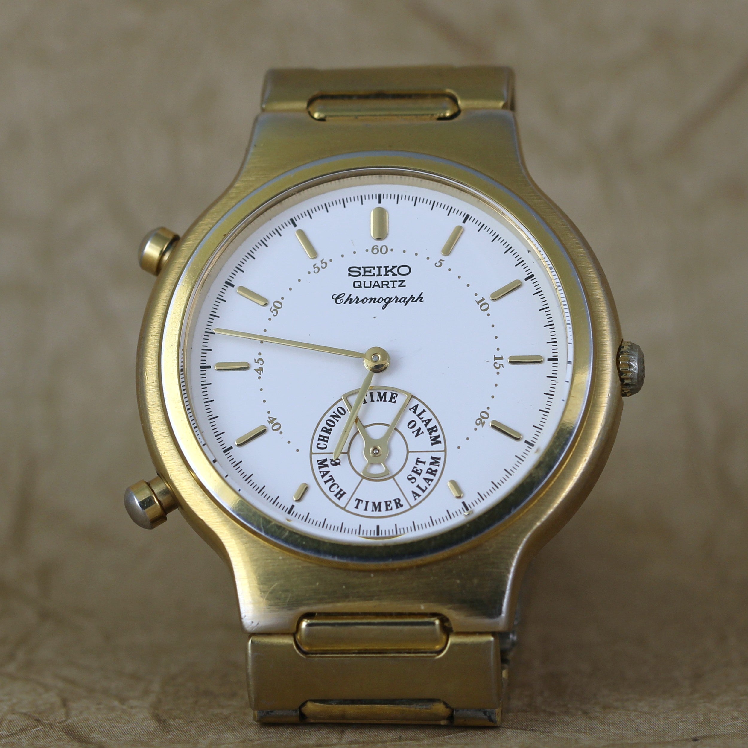 seiko quartz chronograph vintage