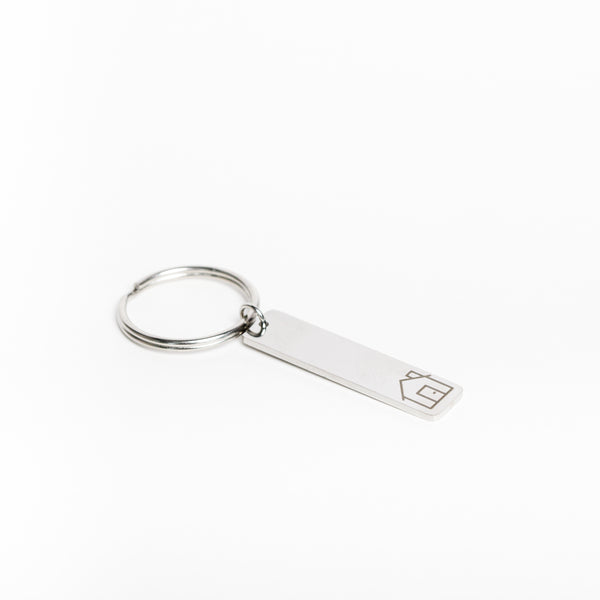 GOCLEANCO House Keychain - a Go Clean Co and A Second Time collaboration - #yyc small business