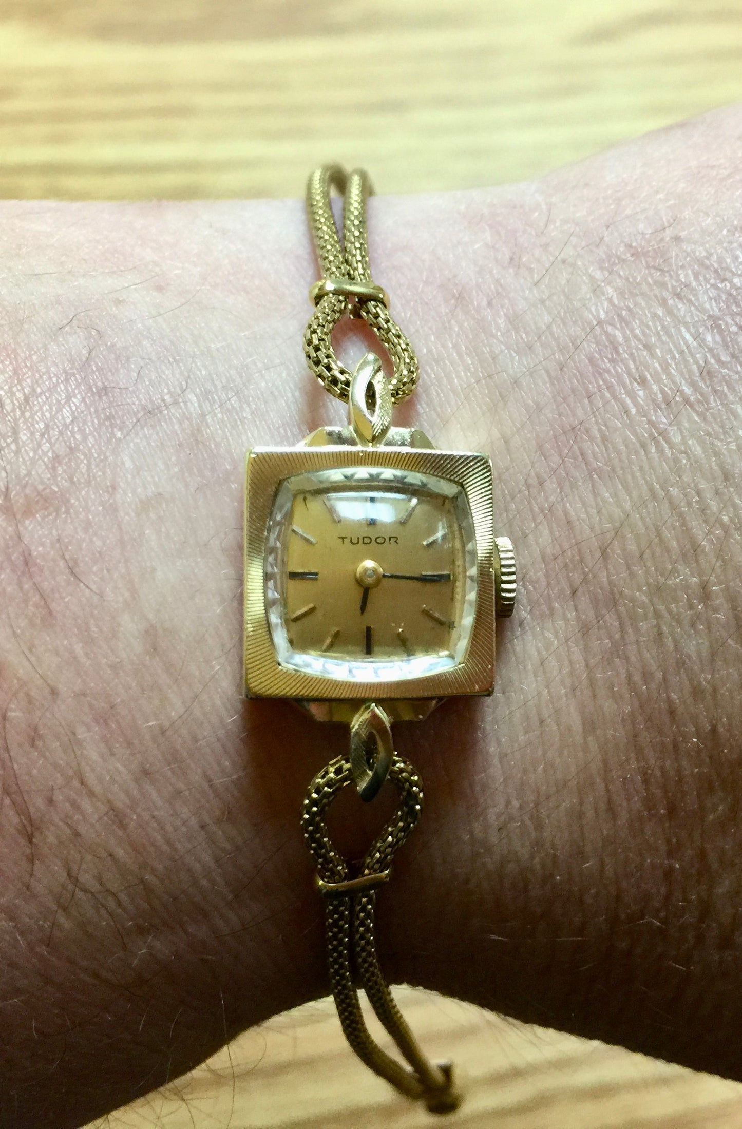 Tudor 14K Ladies Vintage Cocktail Wrist Watch